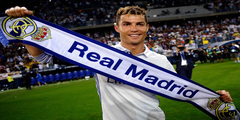 Ronaldo khi ở Real Mandrid